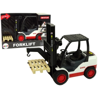 Forklift Truck Die Cast With Light And Sound Effects Kids Construction Collection Toy Forklift Truck Die Cast With Light And Sound Effects Kids Construction Collection Toy